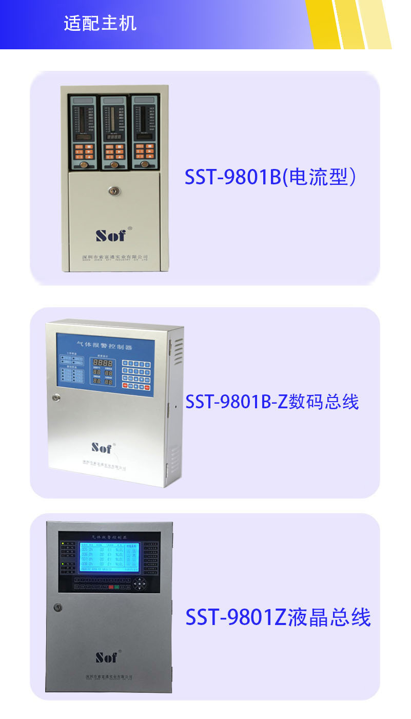 索富通GT-9801TC-H2S硫化氢气体探测器(图2)